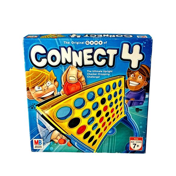 VTG Game Connect 4 Milton Bradley 100% Complete 1st Collection Frame Upgrade VG+ - Picture 3 of 8